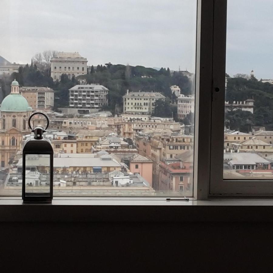 Suite Lambruschini Central With Top City View - Free Covered Parking Genua Exterior foto